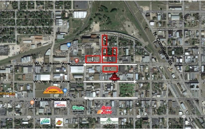 Downtown Harlingen Properties Portfolio: Downtown Harlingen Properties, Harlingen, TX 78550